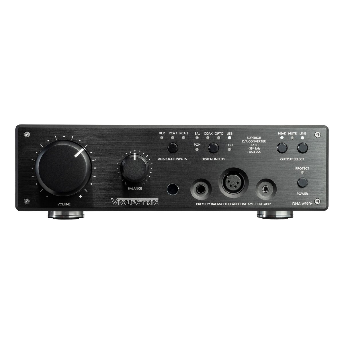 Violectric DHA V590 Squared PRO Headphone Amplifier and DAC