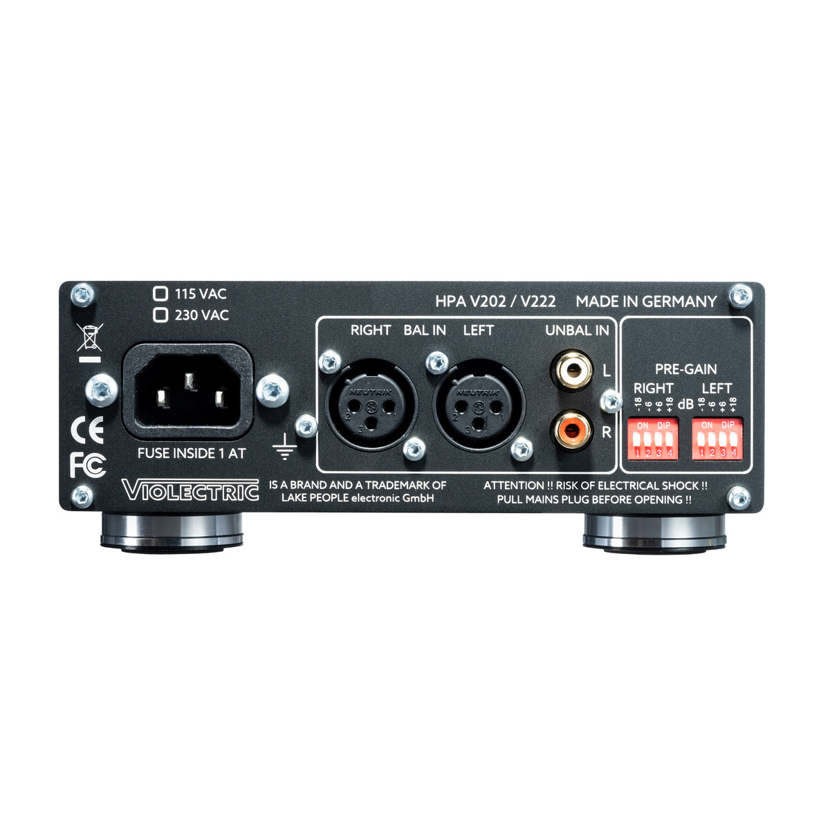 Violectric HPA V202 Headphone Amplifier - view 3