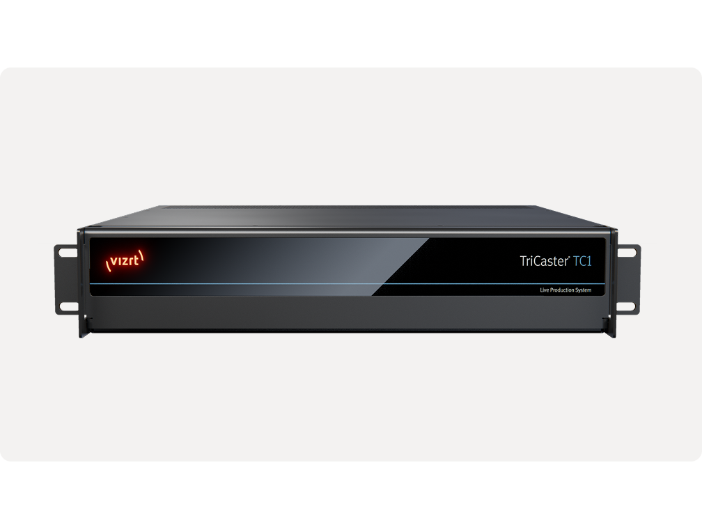 Vizrt TriCaster TC1 2 RU Live Production product image