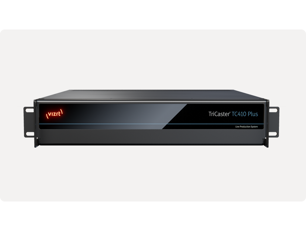 Vizrt TriCaster TC410 Plus Mid-size 4 M/E Live Production product image