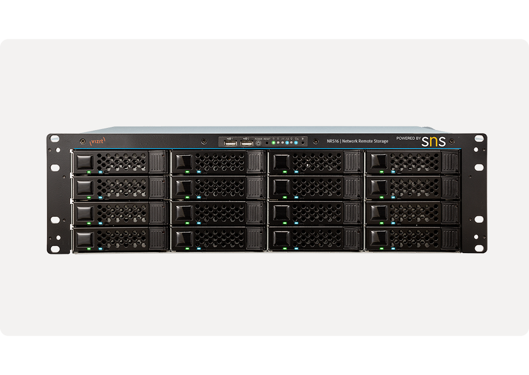 Vizrt NRS16 EXP Expansion Chassis, 192TB Configured