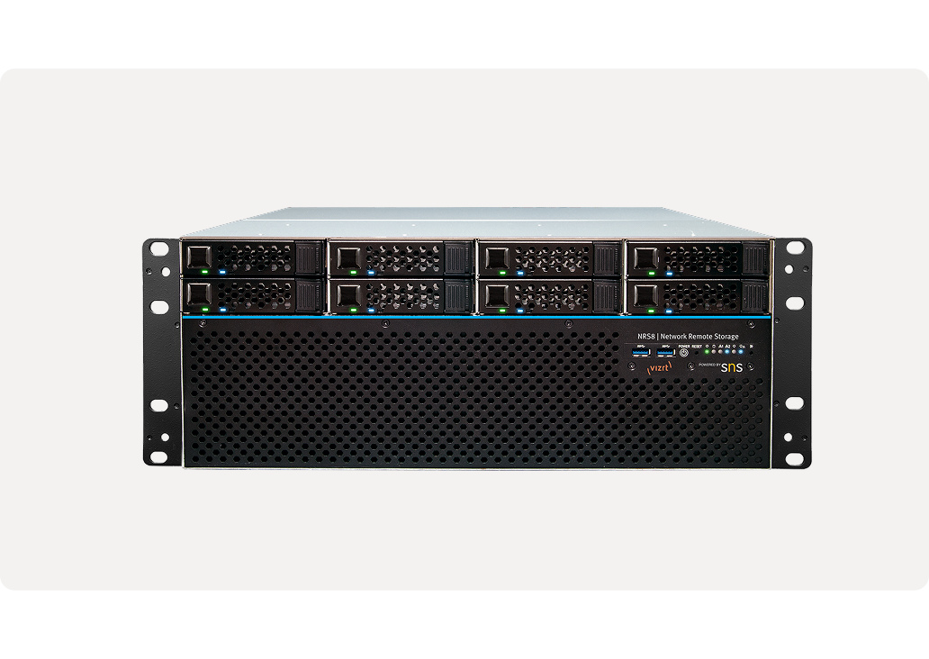 Vizrt NRS8 NDI Shared Storage Server, 96TB Configured