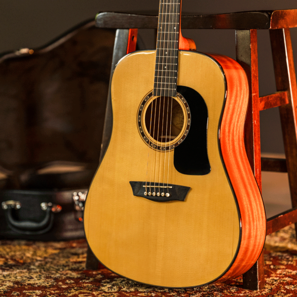 Washburn D5 Acoustic Guitar - view 4