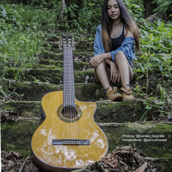 Washburn C64SCE Classical Guitar - view 3