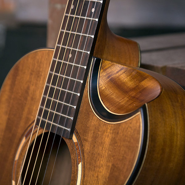 Washburn G-Mini 55 Koa Acoustic Guitar - view 3