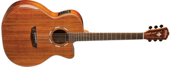 Washburn G55CE Koa Acoustic Guitar