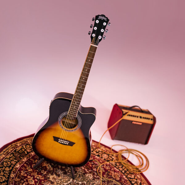 Washburn WA90CE Acoustic Guitar - view 3