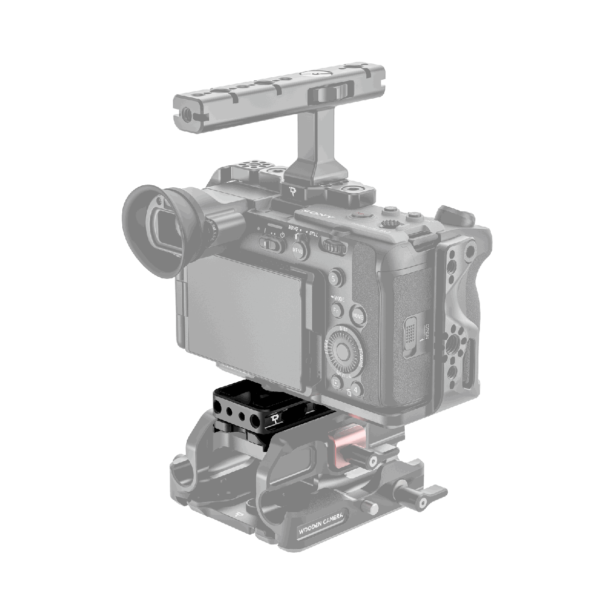 Wooden Camera 20mm ARCA Riser - view 2