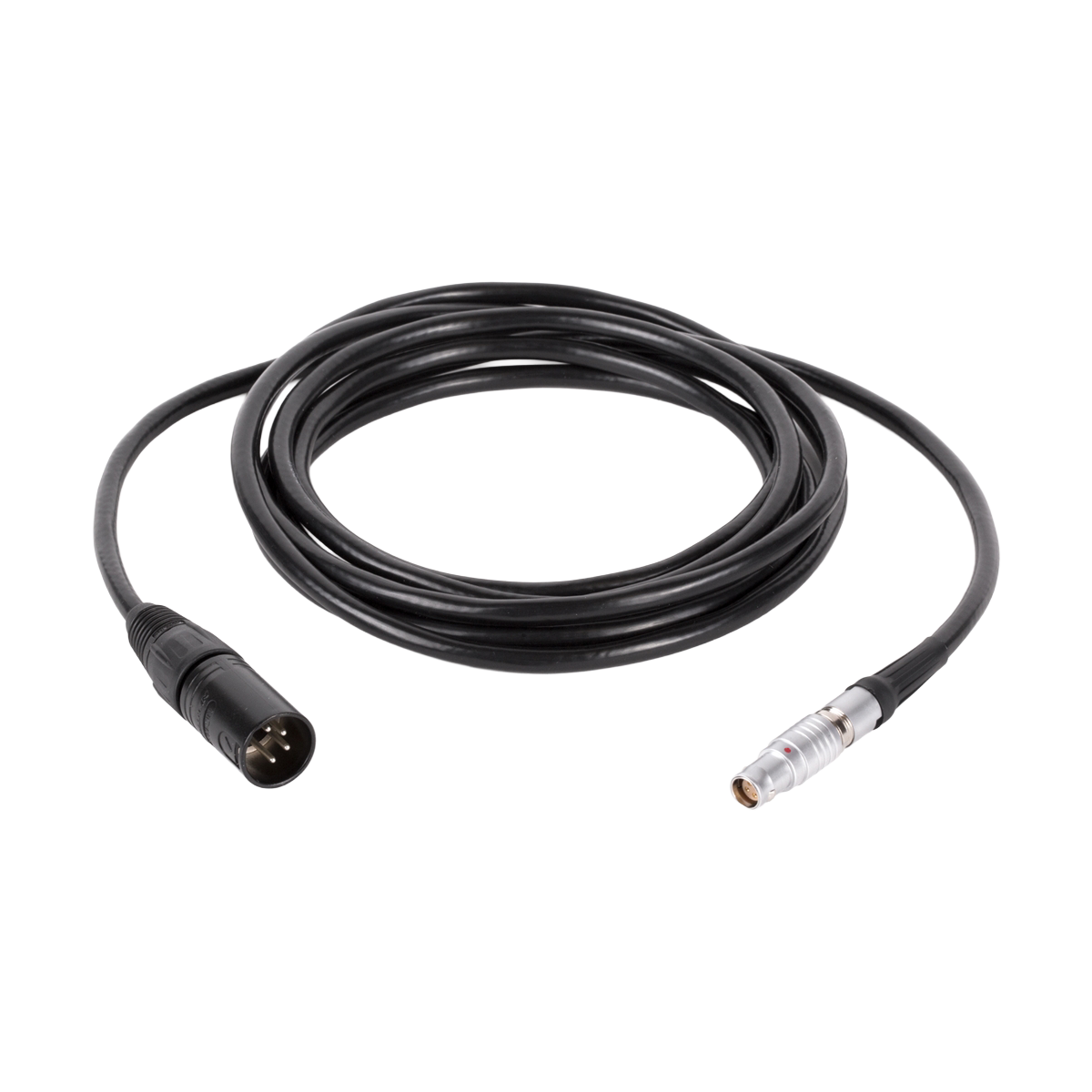Wooden Camera 4pin XLR to Canon C200, C200B, C300mkII (Straight, 120")