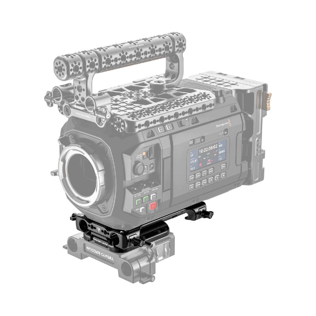 Wooden Camera Base Plate System for Blackmagic URSA Cine 12K/17K