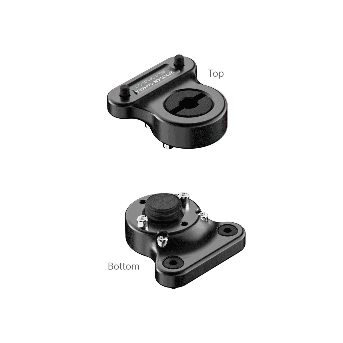 Wooden Camera Bolt-On Accessory Plate Adapter - view 2
