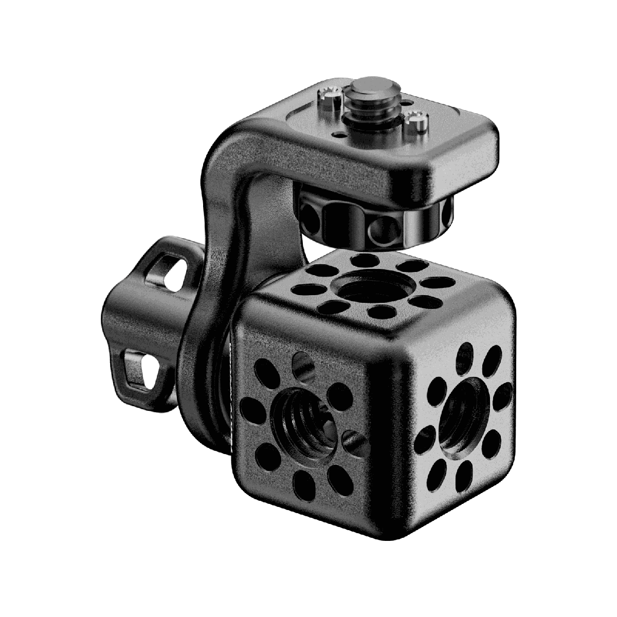 Wooden Camera Bolt-On Monitor Hinge Cube - view 2