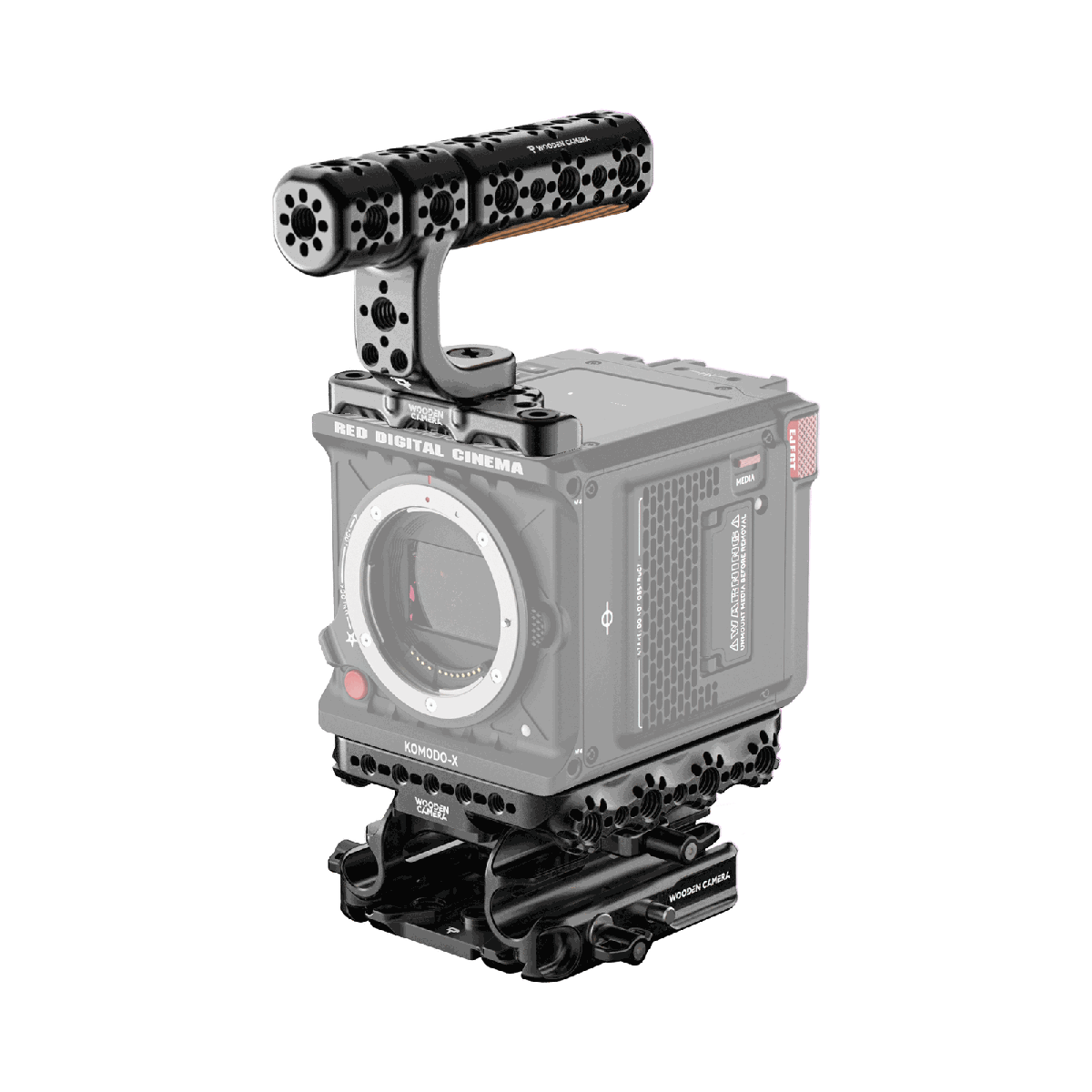 Wooden Camera Core Accessory System for RED KOMODO-X