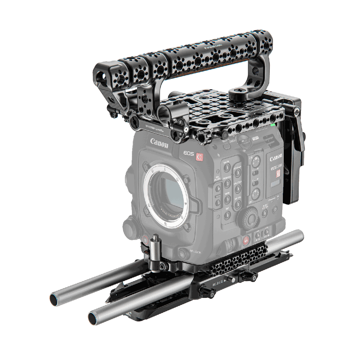 Wooden Camera Elite Accessory System for Canon EOS C400 - view 2