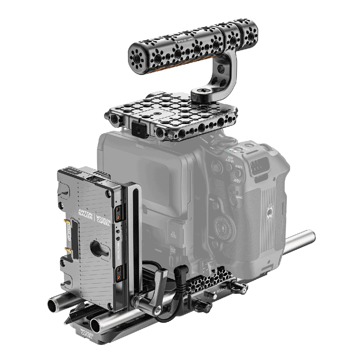 Wooden Camera Elite Accessory System for Canon EOS C80 - view 2