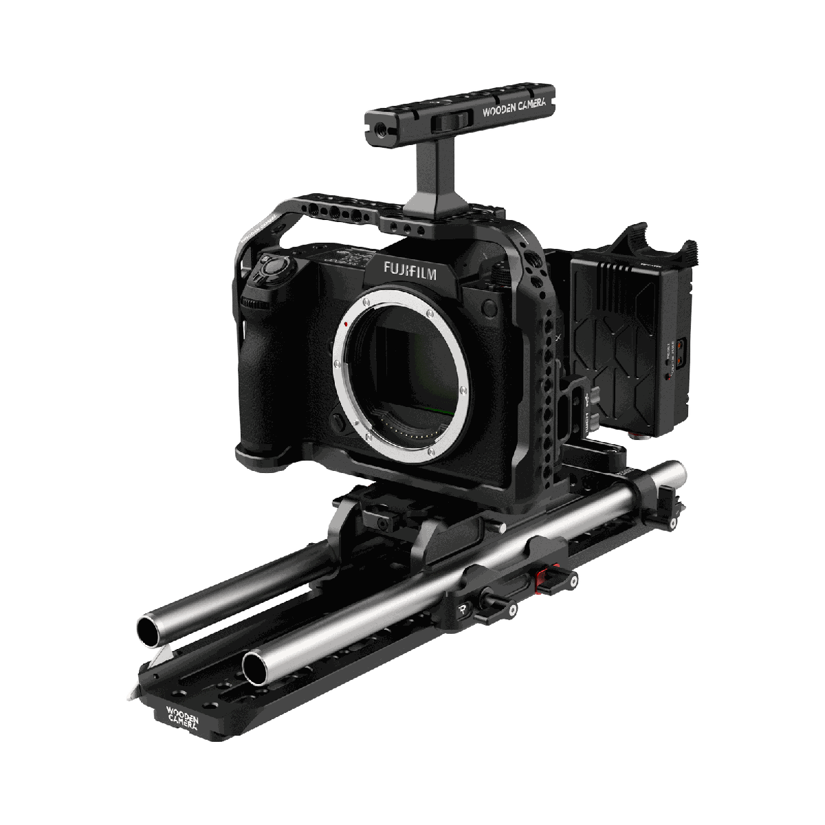 Wooden Camera Fujifilm GFX100S Unified Accessory Kit (Pro, V-Mount)