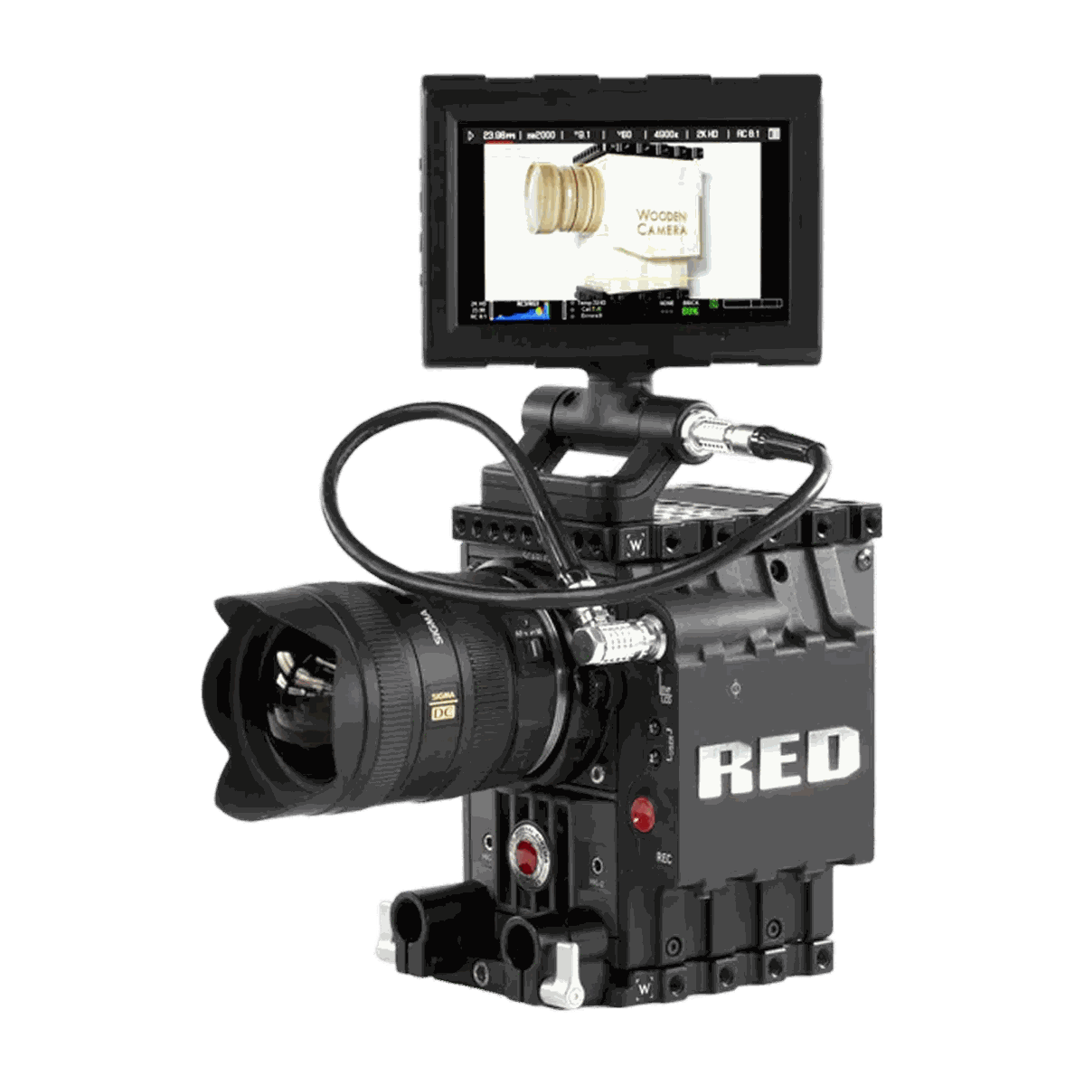 Wooden Camera LCD/EVF Cable (RED, R/S, 18") - view 2