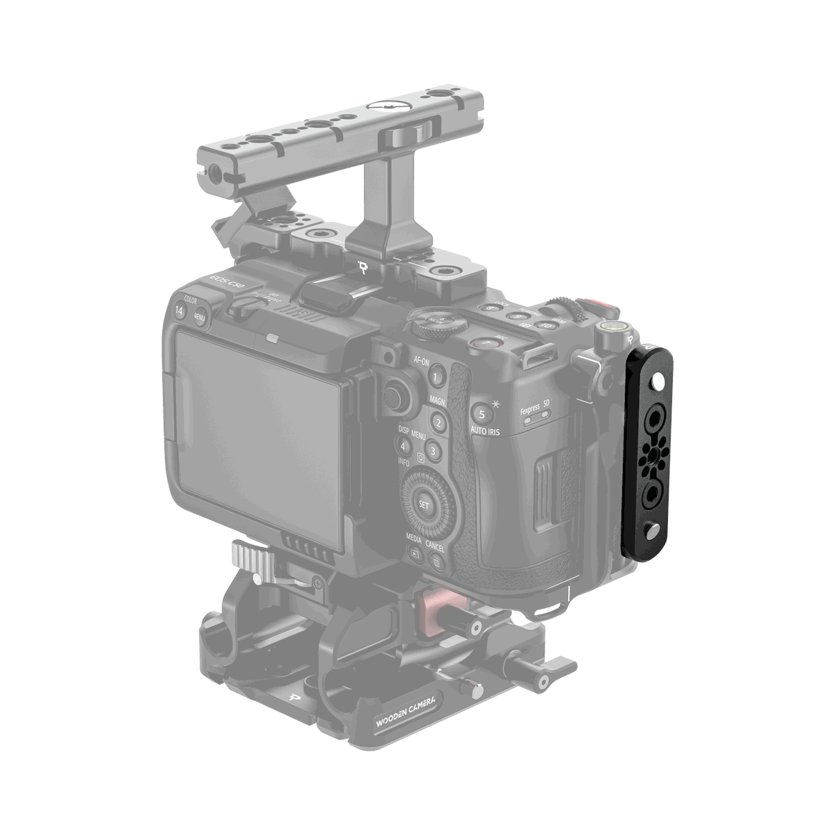 Wooden Camera Low Profile Bolt-On NATO Rail - view 3