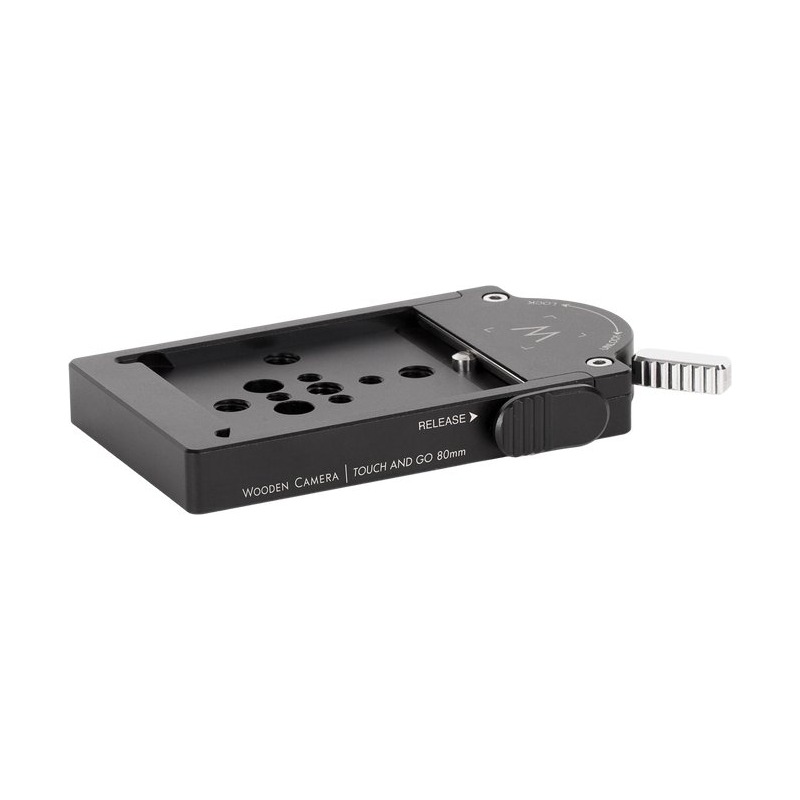 Wooden Camera Mini Touch and Go Receiver Only (80mm Oconnor Euro, Sachtler 16, Ronford Baker Mini-RBQ Compatible)