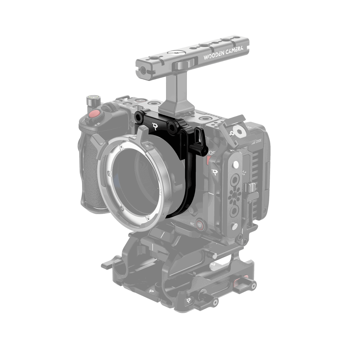 Wooden Camera PL Lens Adapter Support for Canon EOS C50