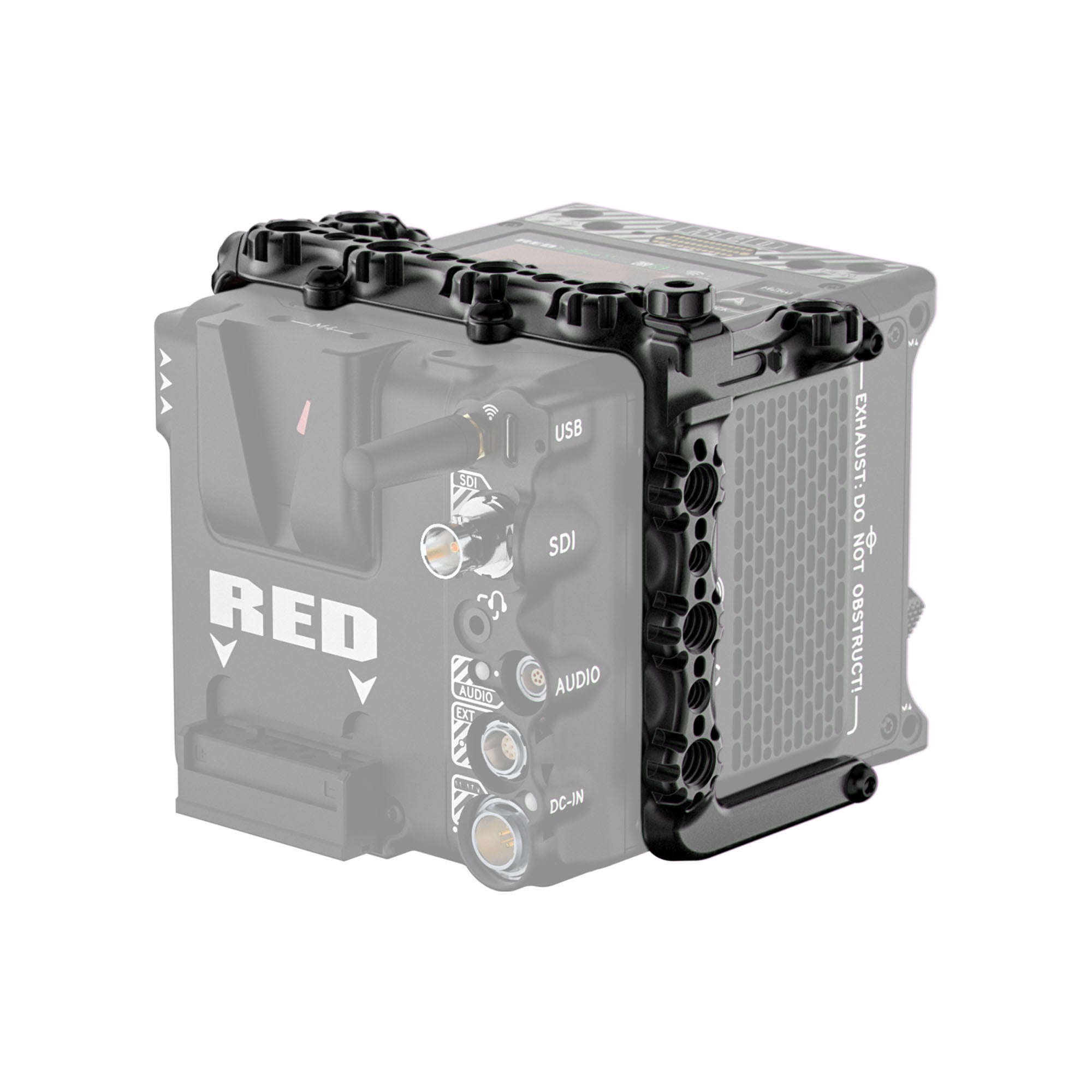 Wooden Camera Rear Cage System for RED KOMODO-X - view 4