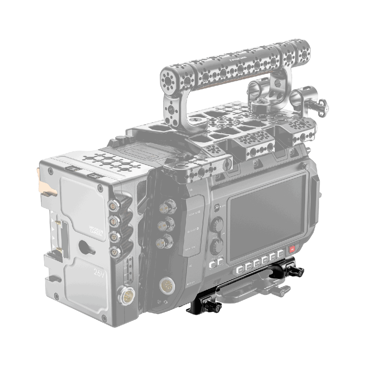 Wooden Camera Riser Plate for Blackmagic URSA Cine 12K/17K - view 2