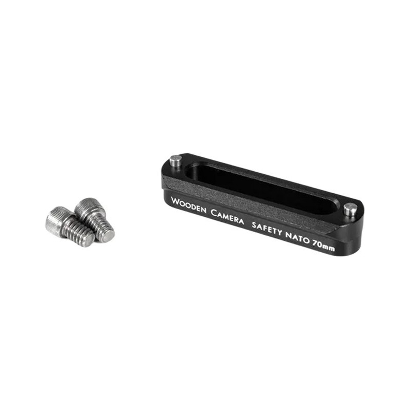 Wooden Camera Safety NATO Rail (70mm)