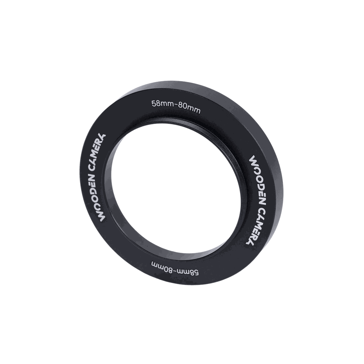 Wooden Camera Step-up Ring (58mm to 80mm)