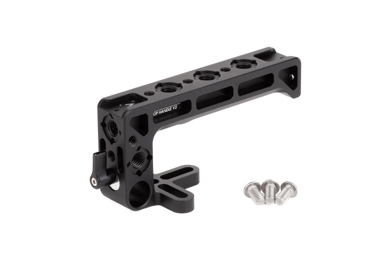 Wooden Camera Top Handle V2 (2" Slotted Screw Channel)