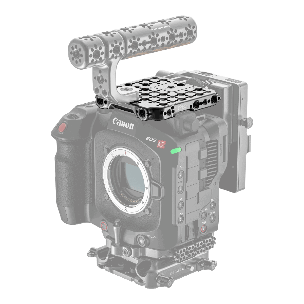 Wooden Camera Top Plate for Canon EOS C80