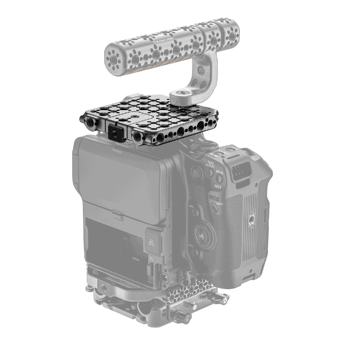 Wooden Camera Top Plate for Canon EOS C80 - view 2