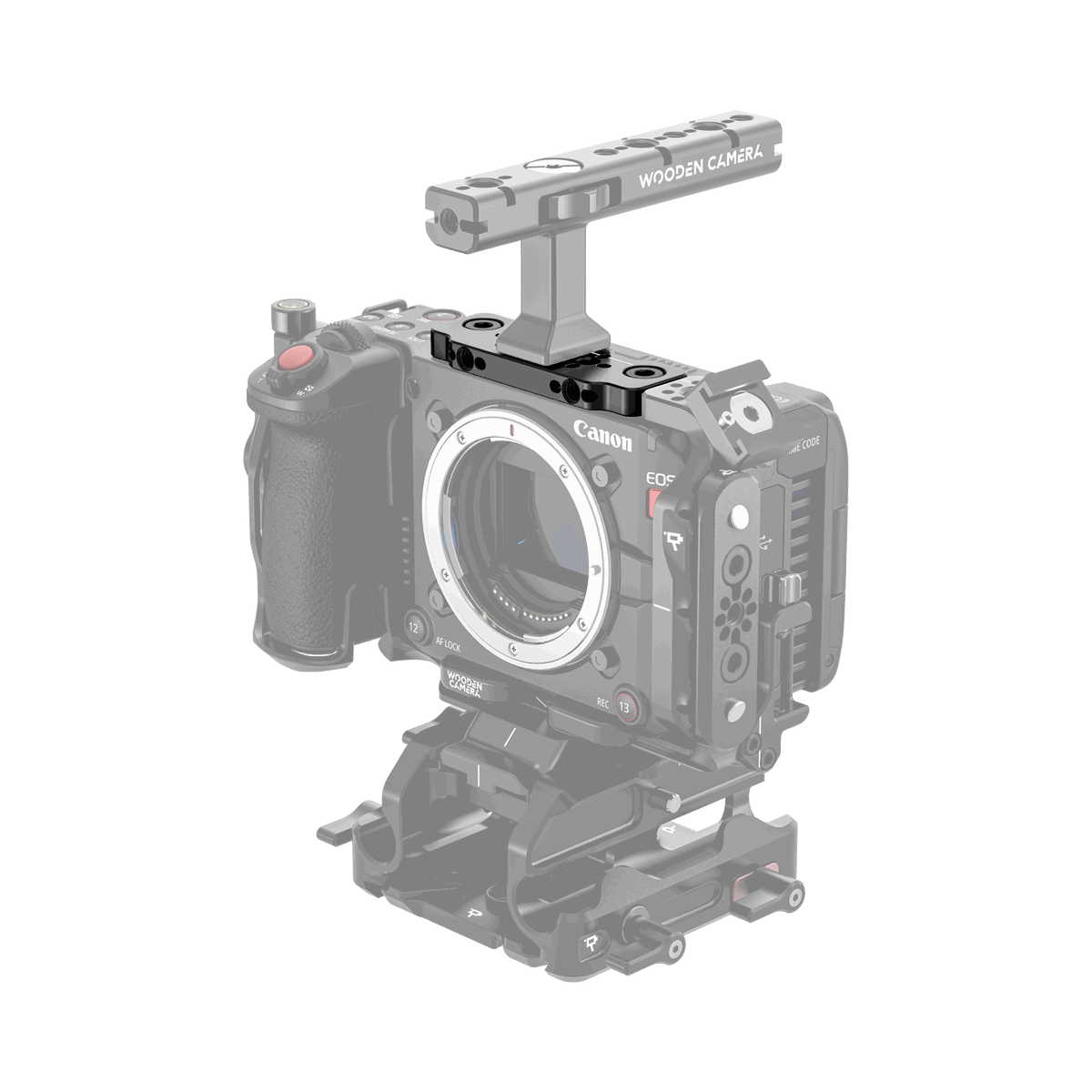 Wooden Camera Top Plate for Canon EOS C50