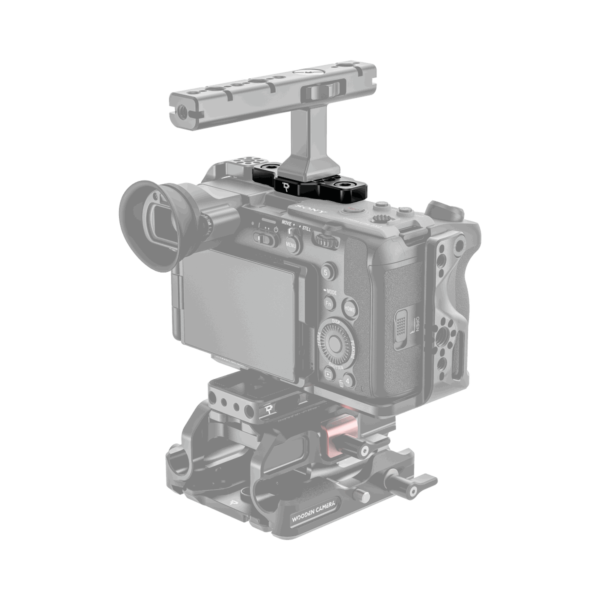 Wooden Camera Top Plate for Sony FX2 - view 2