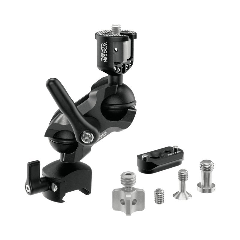 Wooden Camera NATO Lock Monitor Mount Ultra Arm v2 (Combo 1/4-20 & 3/8-16)