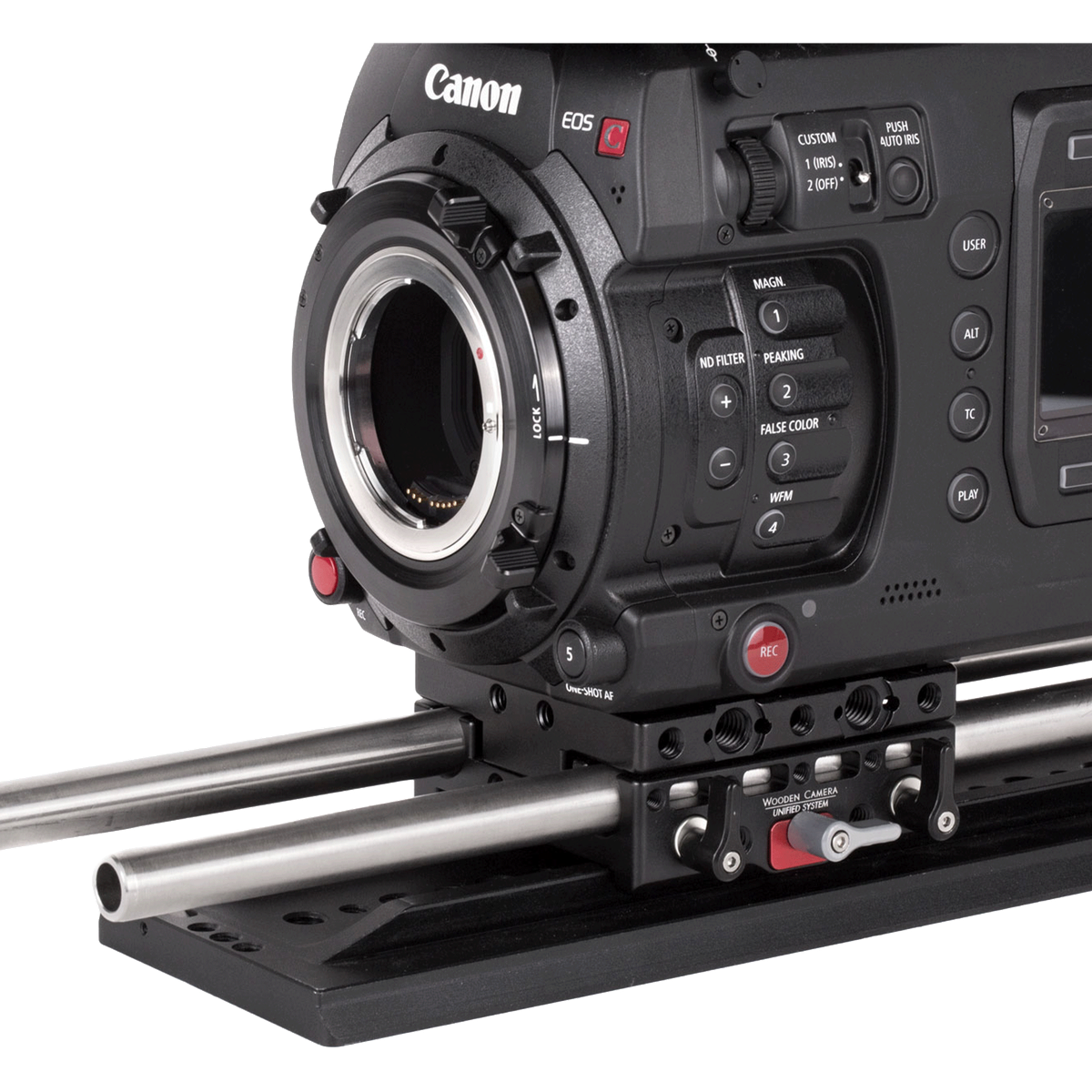Wooden Camera Unified Baseplate for Canon C300 Mark III/C500 Mark II/C200/C700 - view 4