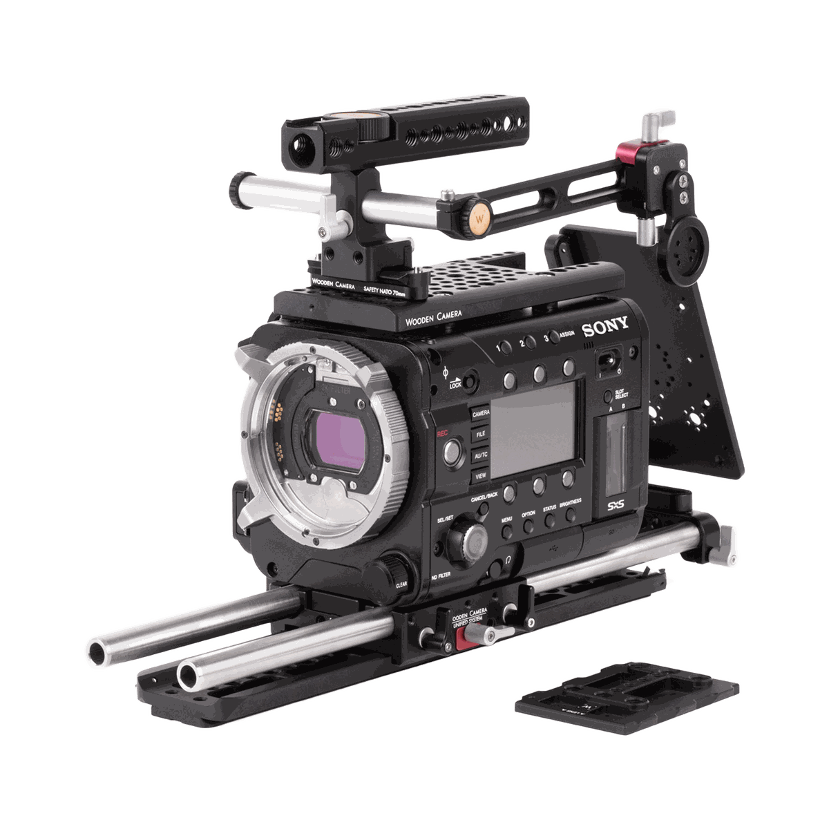 Wooden Camera Unified Baseplate for Sony FX6/Rialto/URSA Mini - view 5