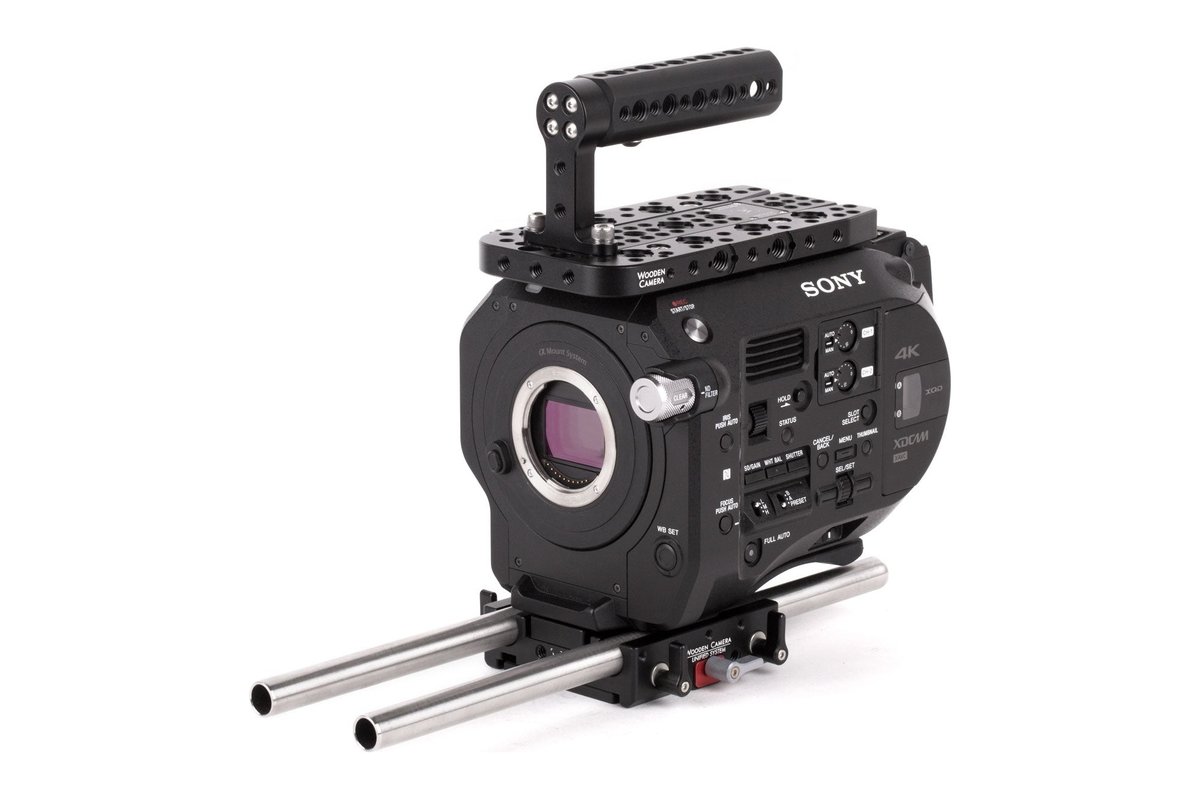 Wooden Camera Unified Baseplate for Sony FX9/FS7/Canon C100-C500 - view 4