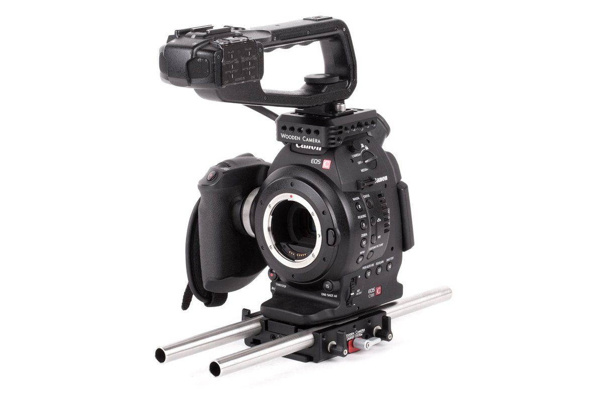 Wooden Camera Unified Baseplate for Sony FX9/FS7/Canon C100-C500 - view 5
