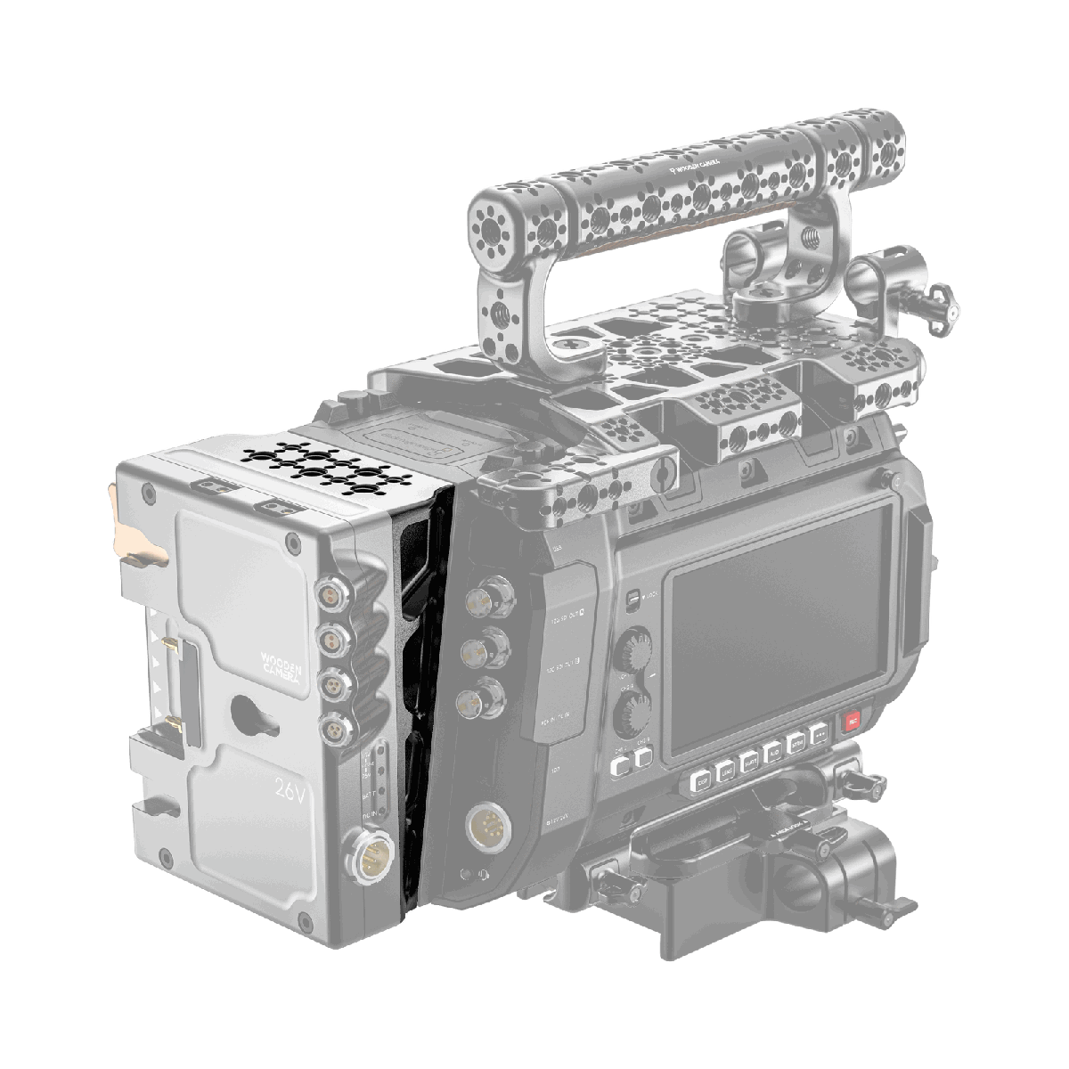Wooden Camera Wedge for Blackmagic URSA Cine 12K/17K - view 2