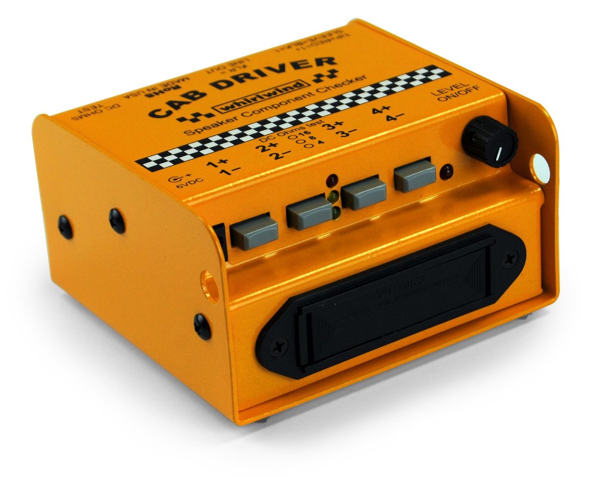 Whirlwind Cab Driver Speaker Test Set product image