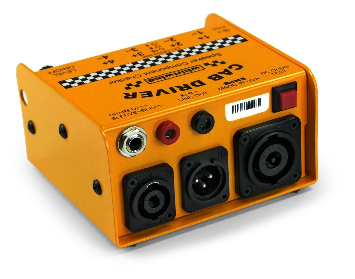 Whirlwind Cab Driver Speaker Test Set - view 2