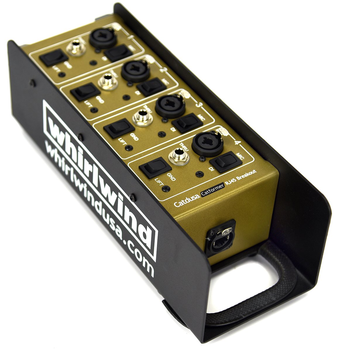 Whirlwind Catformer Four-Channel RJ45 Input Box