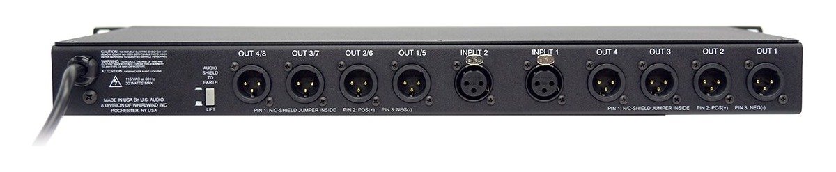 Whirlwind DA-2 Line Level Distribution Amplifier - view 2