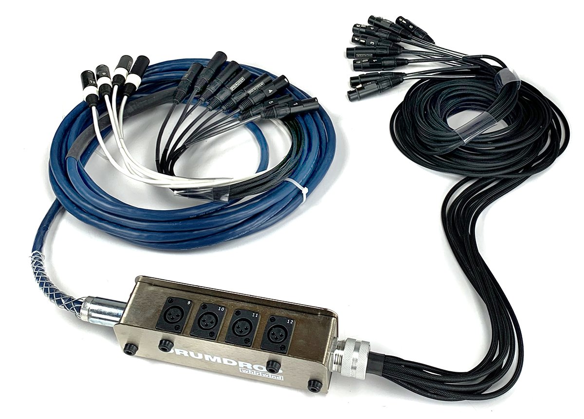 Whirlwind DrumDrop ND Hardwired Drum Snake
