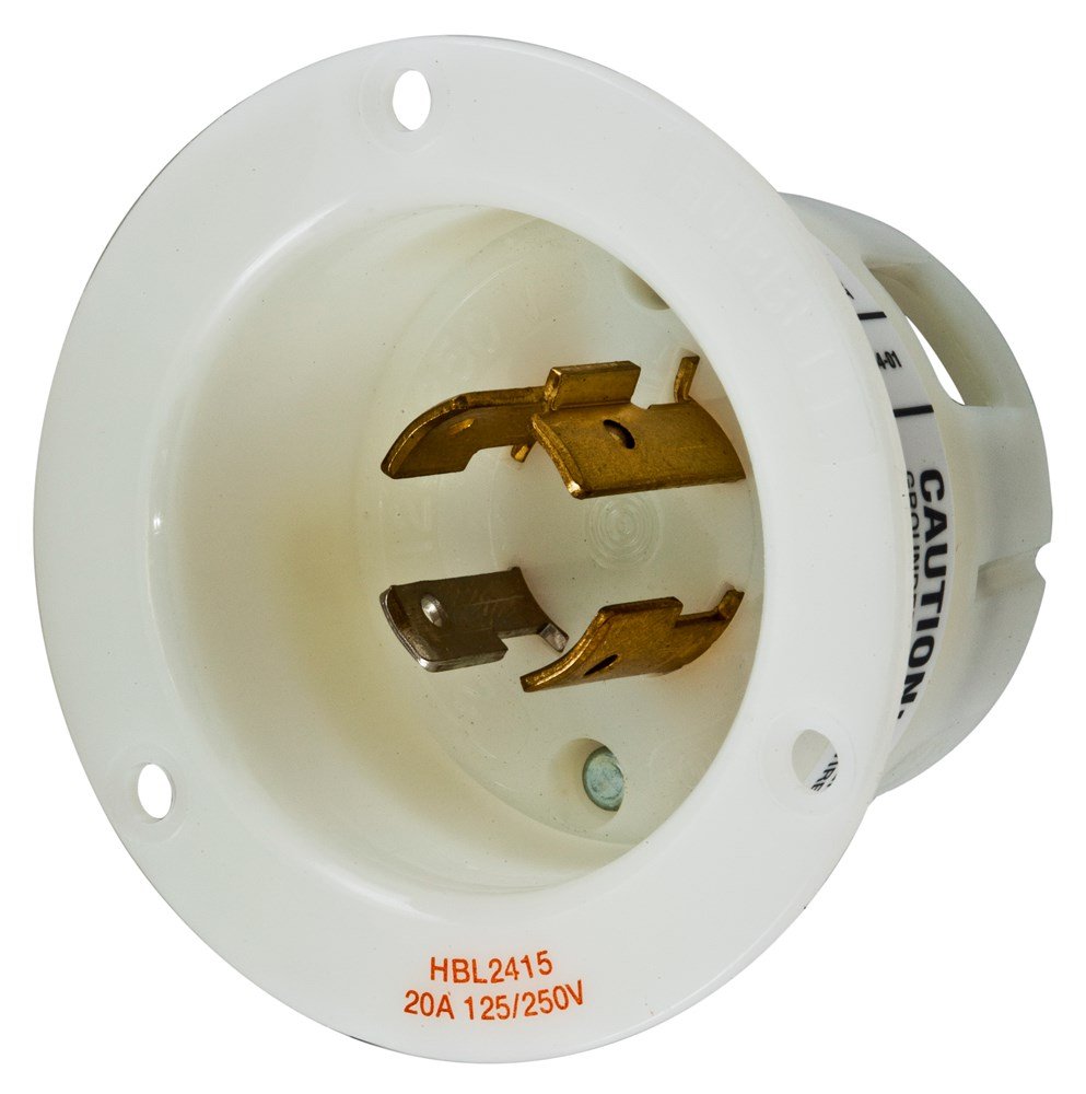 Whirlwind HBL2415 20 A Power Entry Connector