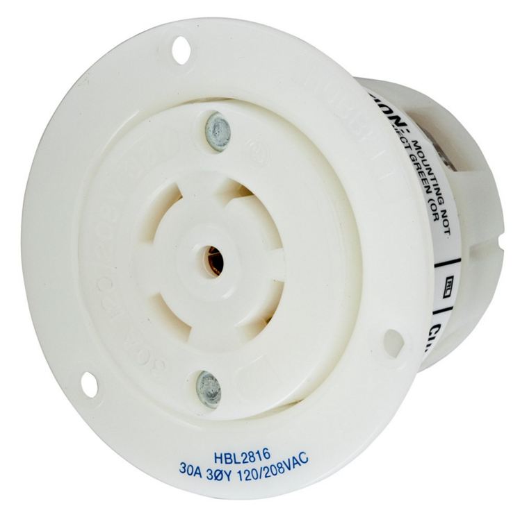 Whirlwind HBL2816 30 A Power Entry Receptacle