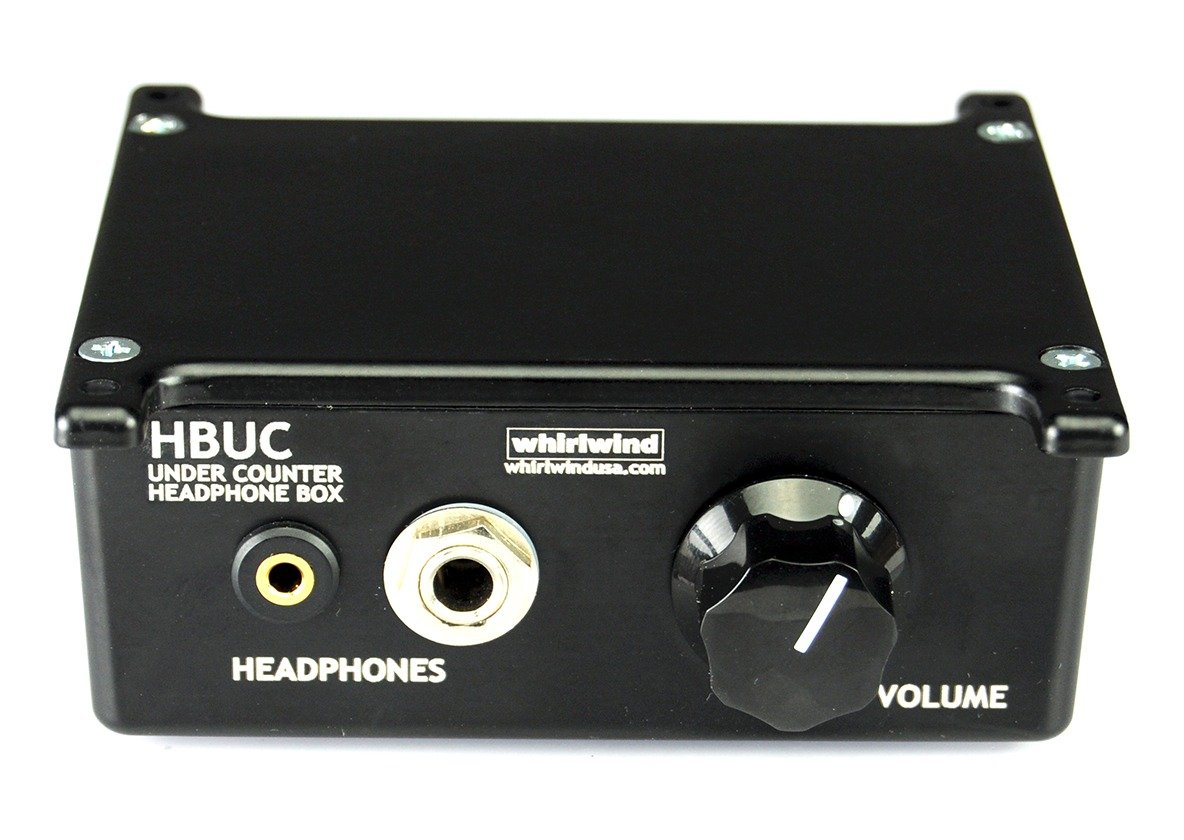 Whirlwind HBUC Under Counter Passive Headphone Control Box