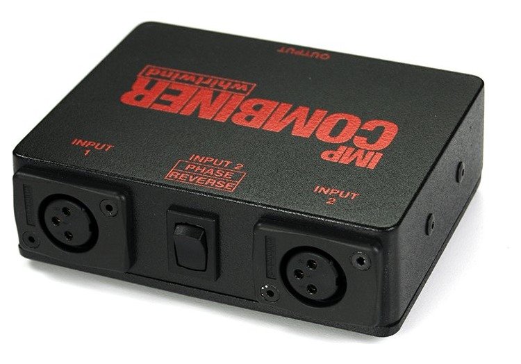 Whirlwind IMP COMBINER Passive Two-To-One Mic Line Combiner - view 2