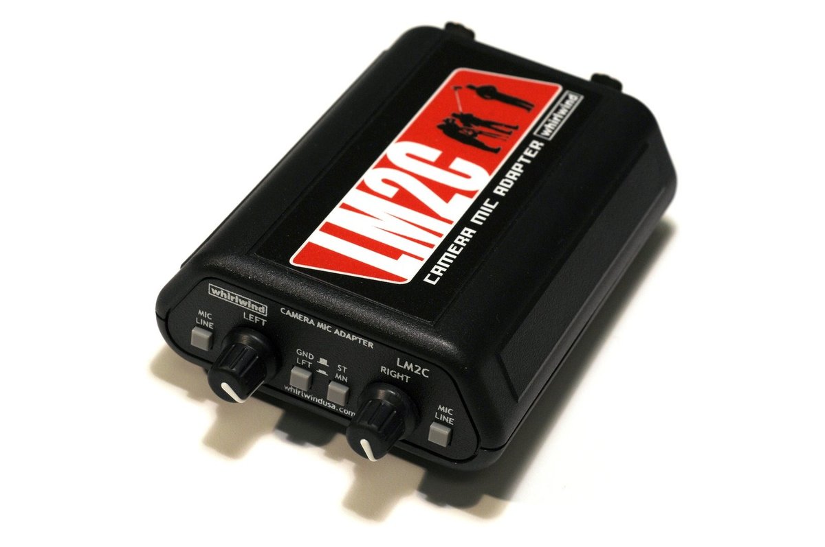 Whirlwind LM2C Camera Mic Adapter
