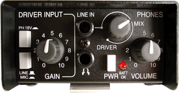 Whirlwind MD-1 Portable Mic Preamp and Headphone Monitor - view 2